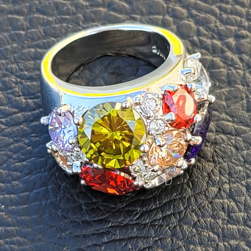 Nataliya V Collister NCV- Cocktail Ring-Vintage, Estate-Like New